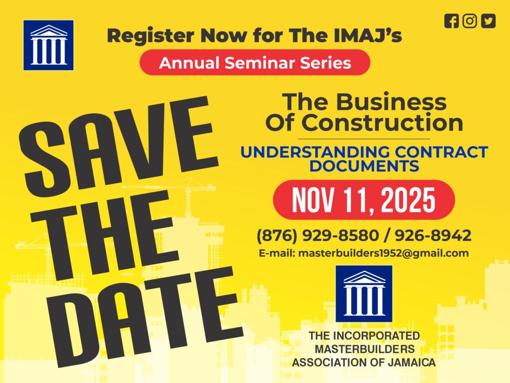 IMAJ Annual Seminar - The Business of Construction - November 11, 2025
