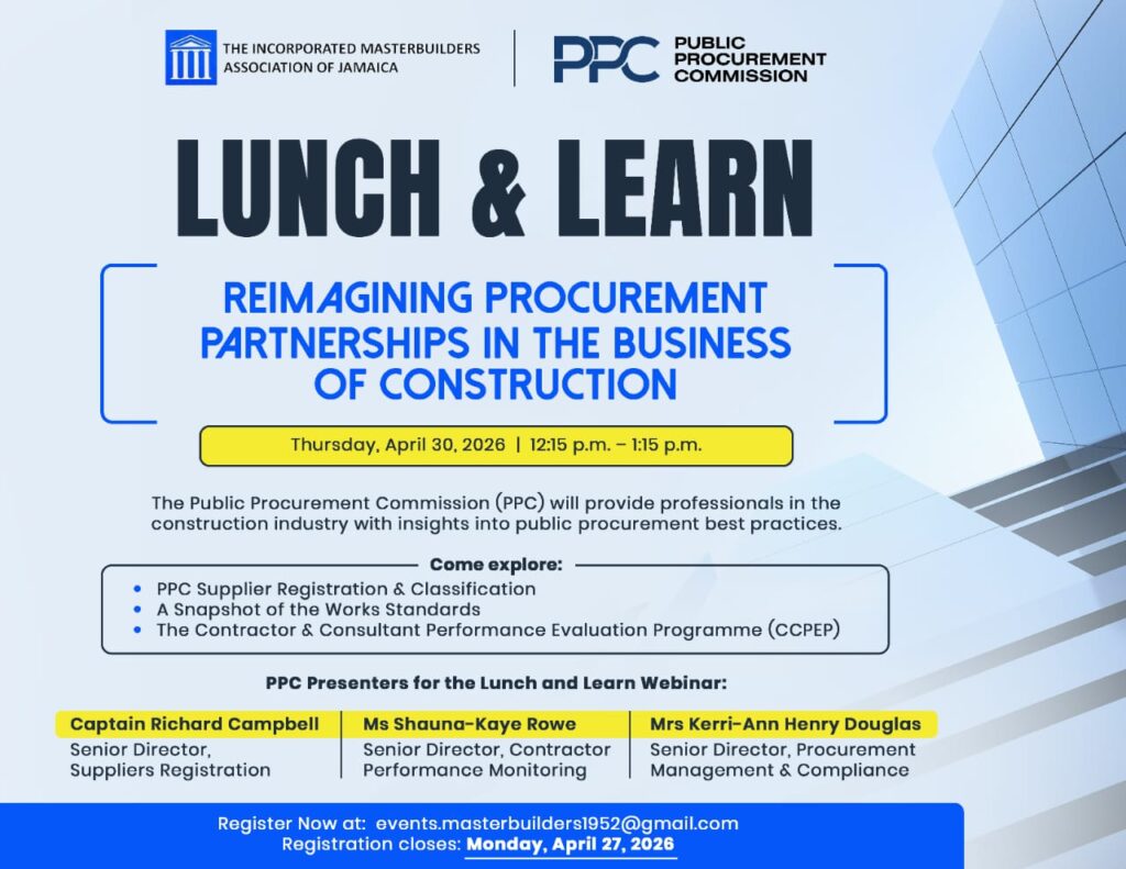 Lunch & Learn: Reimagining Procurement Partnerships in the Business of Construction